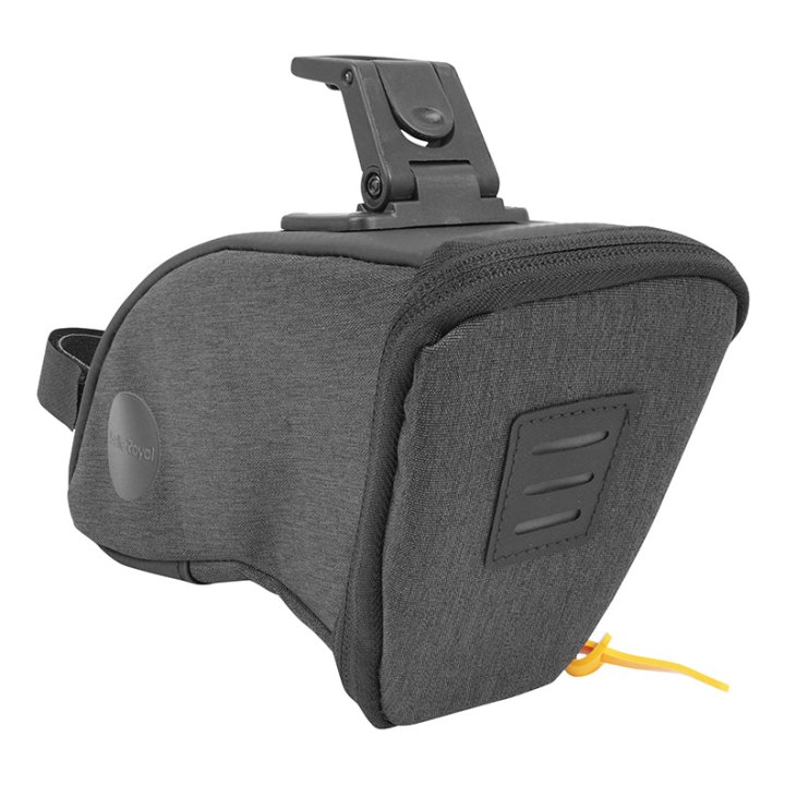 Sacoche De Selle Vélo Selle Royal Medium 1,2L Noir Pour Fixation Clip And Go -Compatible Selle Royal-