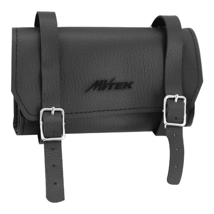 Sacoche De Selle Vélo Vintage Style Cuir Noir 16X8.5X3.5 cm