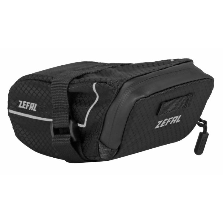 Sacoche De Selle Vélo Zefal Zlight Pack XS 0,3L Noir-Gris Fixation Velcro