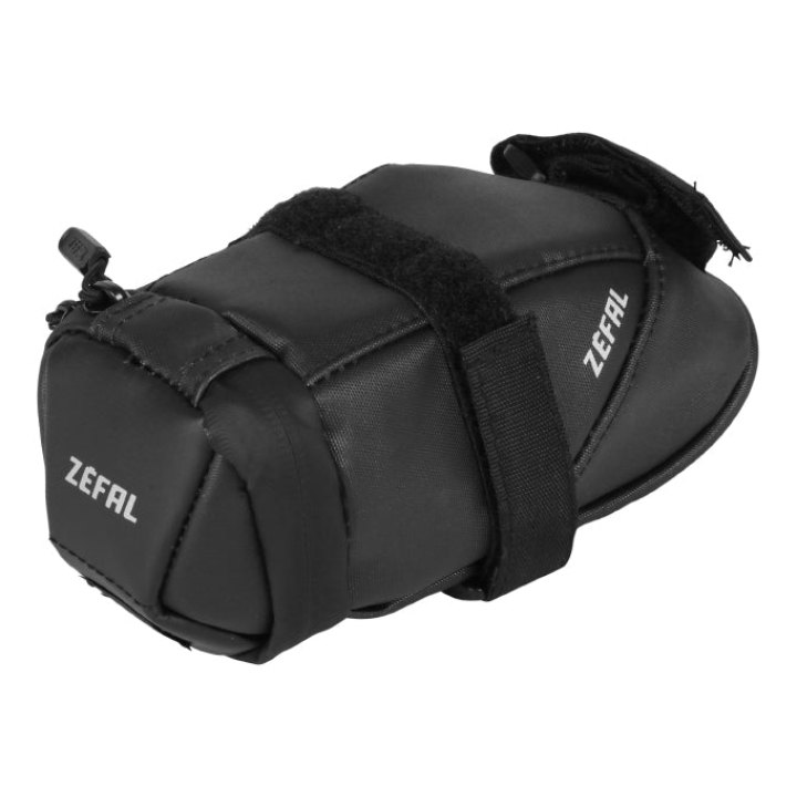 Sacoche De Selle Vélo Zefal Iron Pack S 0,5L Noir Fixation Double Sangles