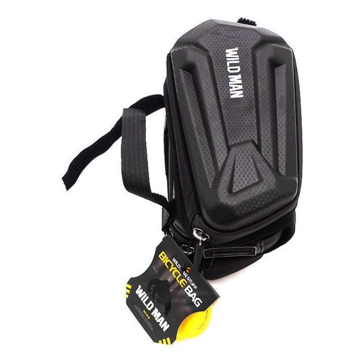 Sacoche pour velo 3 poches support telephone Wildman XT6