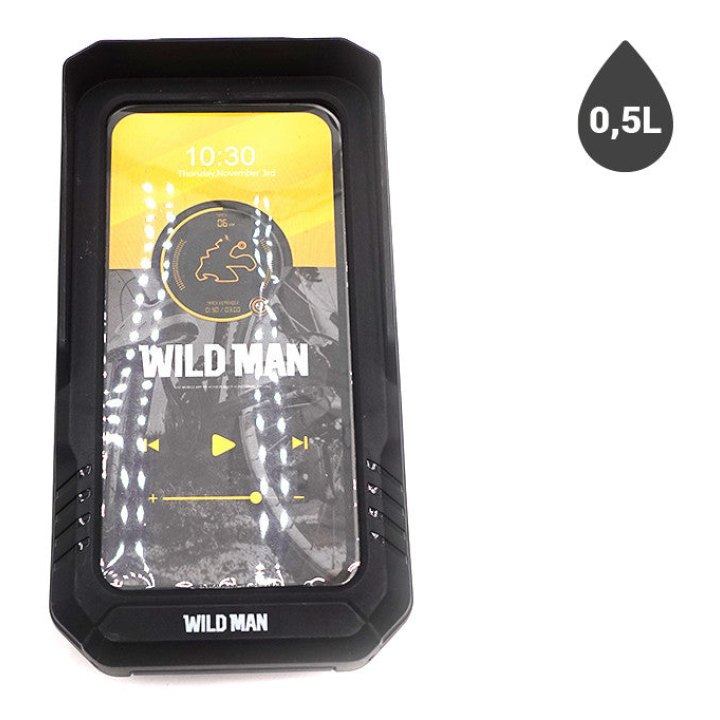Sacoche support telephone fixe 0,5L IPX6 Wildman