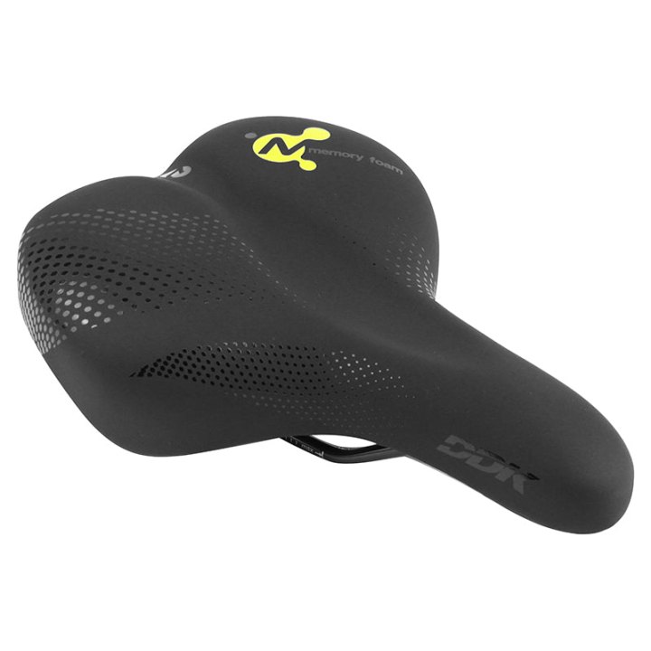 Selle Newton City Metro Femme Moderate Noir A Memoire De Forme 260X200 mm
