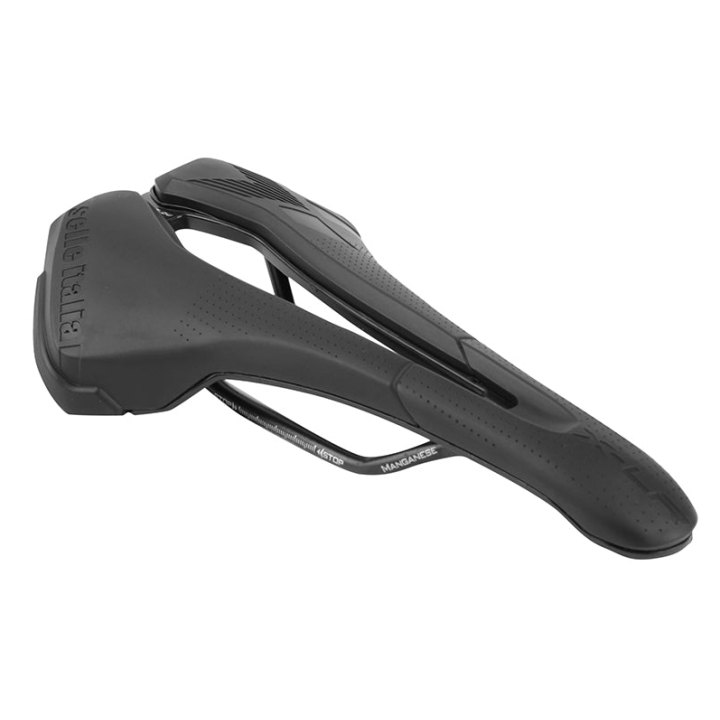 Selle Route-VTT Italia X-Lr Superflow Noir 266X145 Rail Manganese (Emballage Sous Sachet)