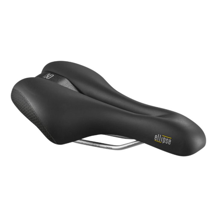 Selle Royal Ellipse Sport Avec Trou Central Athletic Noir 265X163 mm 406G