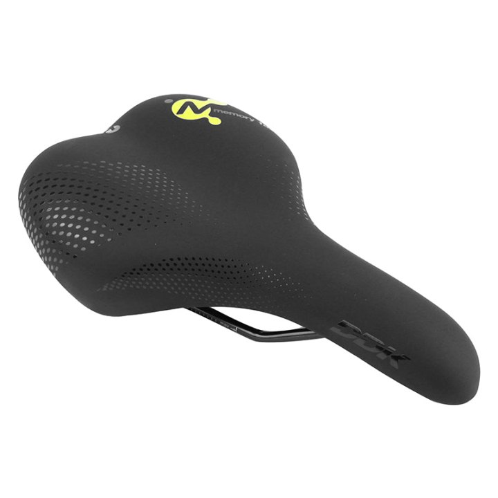 Selle Newton City Metro Homme Athletic Noir A Memoire De Forme 270X180 mm