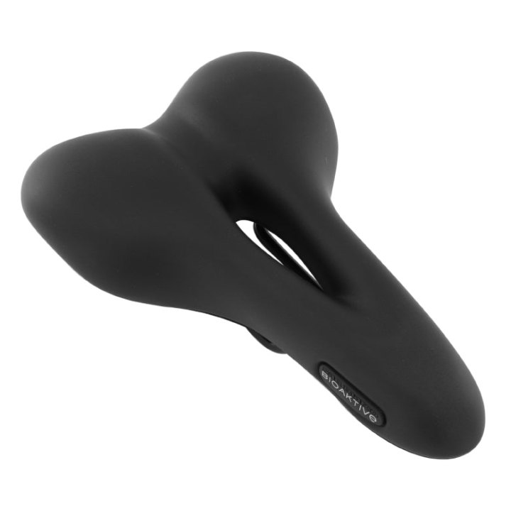 Selle San Marco Bioaktive Sport Open Gel Unisex Noir Athletic Rail Acier 173X270 mm (Sur Carte)