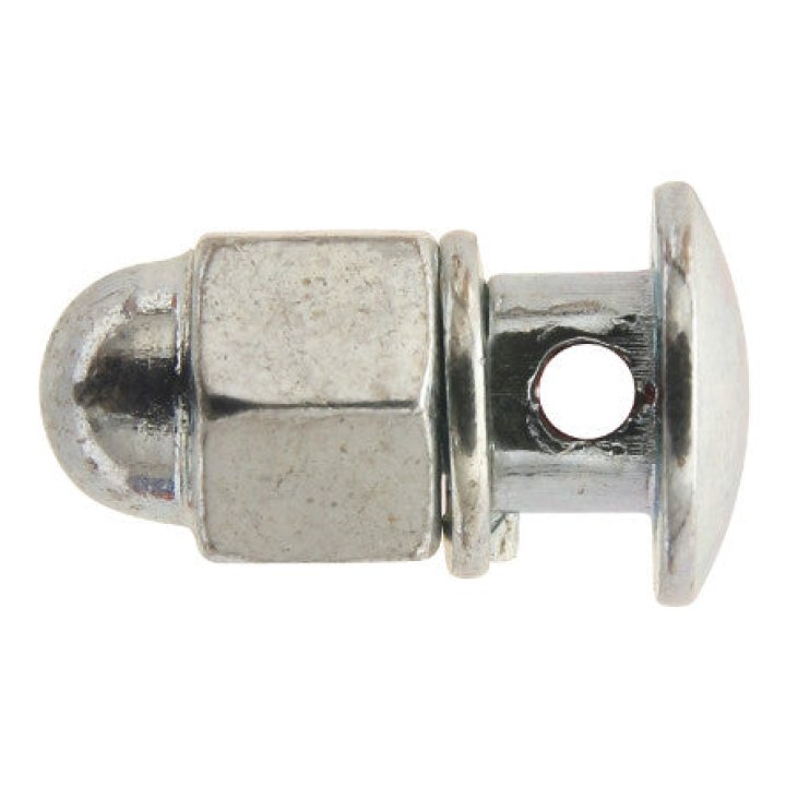 Serre Câble De Frein Vélo Algi - Diam 5X80 - Trou 2,2 mm - Écrou Borgne (00417000-025) (Blister De 25)