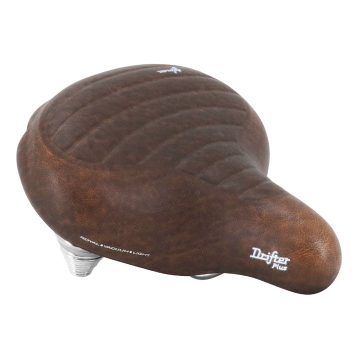 Selle Royal City Drifter Plus Marron Unisex Avec Gel Et Double Ressort Revetement Anti Usure 270X245 mm 1260G