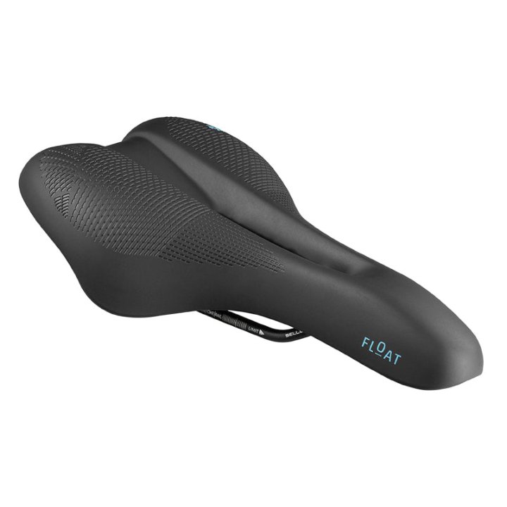 Selle Royal Float Sport Avec Trou Central A Memoire De Forme Athletic Noir 267X161 mm 382G
