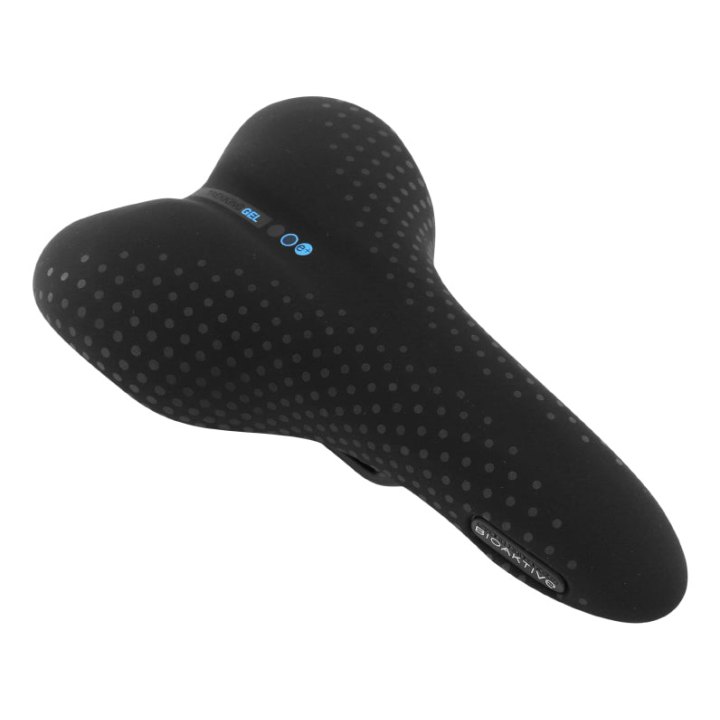 Selle San Marco Bioaktive Trekking Gel Homme Noir Athletic Rail Acier 400G 164X277M (Sur Carte)