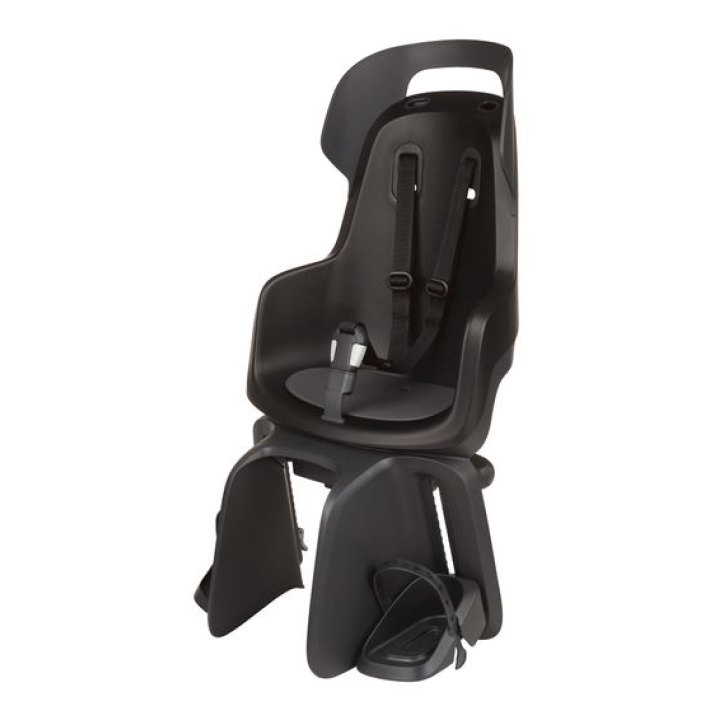 Siège arrière Bobike Go Maxi porte-bagages Noir