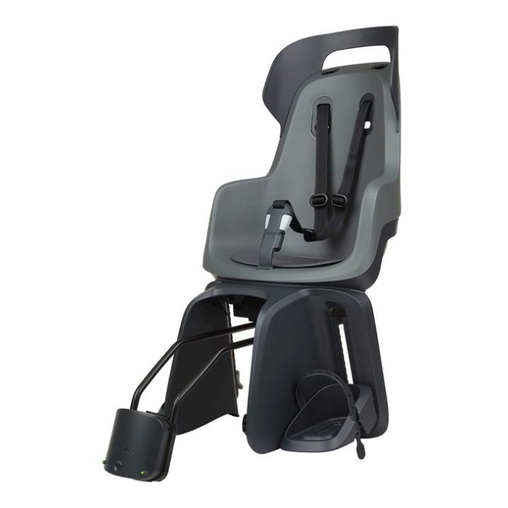 Siège arrière Bobike Go Maxi RS cadre gris macaron
