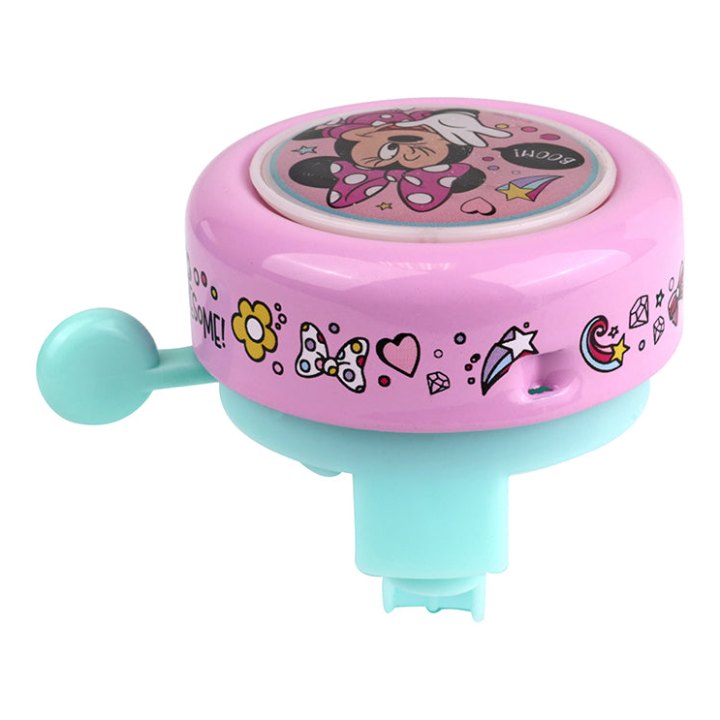Sonnette Enfant Timbre Disney Minnie Rose 55 mm (Vendu A L'Unite)