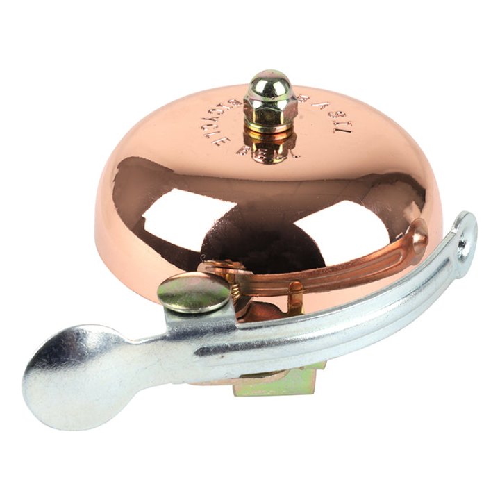 Sonnette Timbre Basil Vélo - Trottinette Portland Colori Cuivre Diam 55 mm Fixation 22,2-25,4 mm (Vendu A L'Unite)