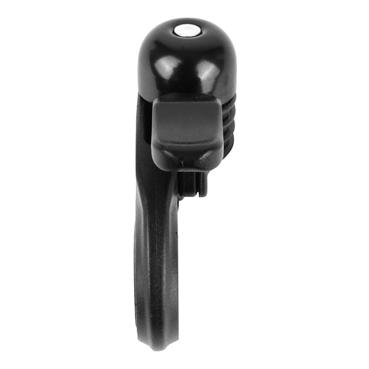 Sonnette Ping Newton Mini Alu Noir Fixation Cintre 25,4-28,6 mm (Vendu A L'Unite)