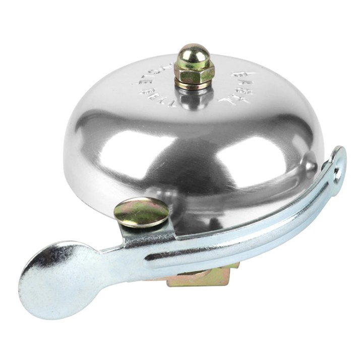 Sonnette Timbre Basil Vélo - Trottinette Portland Colori Argent Diam 55 mm Fixation 22,2-25,4 mm (Vendu A L'Unite)