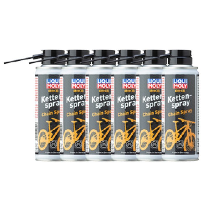 Spray d'entretien pour chaîne, 400 ml, 6 pulvérisateurs par carton