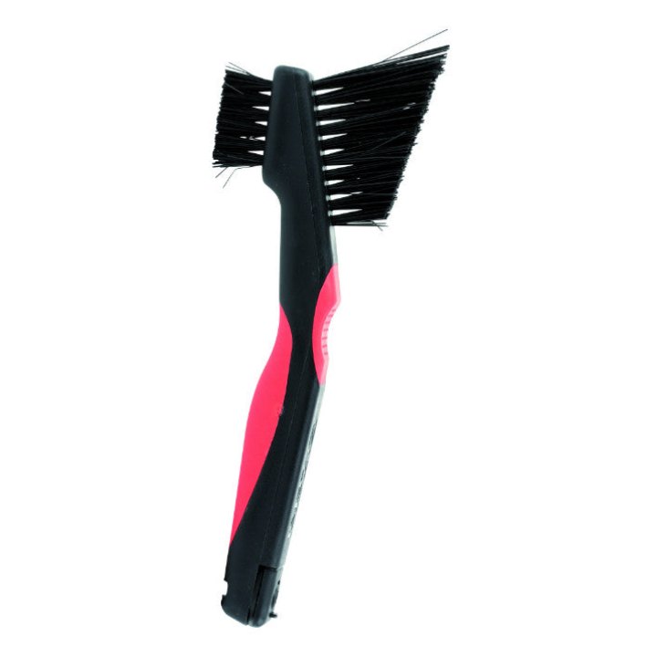 Brosse De Nettoyage Vélo Zefal Zb Clean Nylon Avec Grattoir Intégré (Ideal Cassette, Chaîne, Dérailleur, Roulements...)
