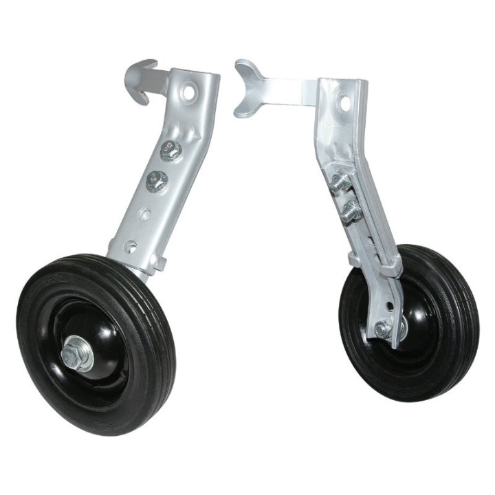 Stabilisateur Vélo Newton Renforcé Roue Plastique Pour Vélo Handicape 20"-24"-26" (Paire) (Certifie Ce)