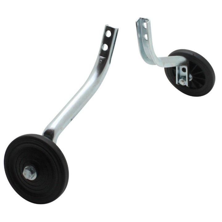 Stabilisateur Vélo P2R Small Roue Plastique Noir 12"-14'' (Paire)