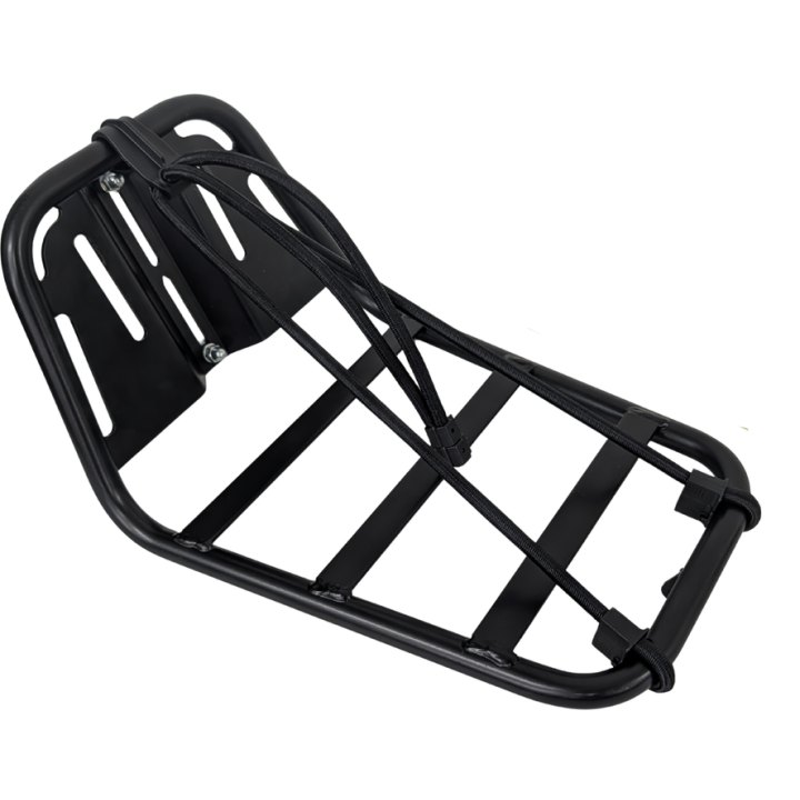 Steco Porte-bagage avant tête de fourche large noir