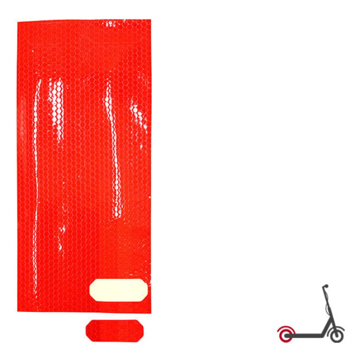 Sticker reflechissant arriere Wispeed T850 x22 pcs
