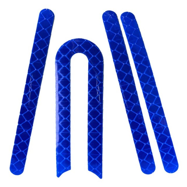 Stickers cache axe de roue Xiaomi M365 & M365 Pro (plusieurs couleurs) (Bleu)