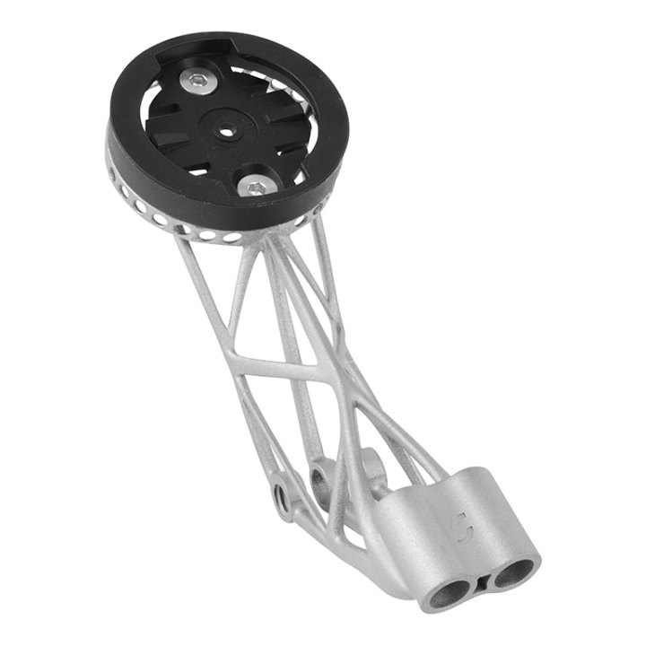Support Gps - Compteur - Éclairage 3D Titane Fixation Pour Cintre Combo Giant Generation 10 Tcr Compatible Garmin 1050 17.9G (Livre Avec Support Garmin, Bryton, Wahoo) -Newton-