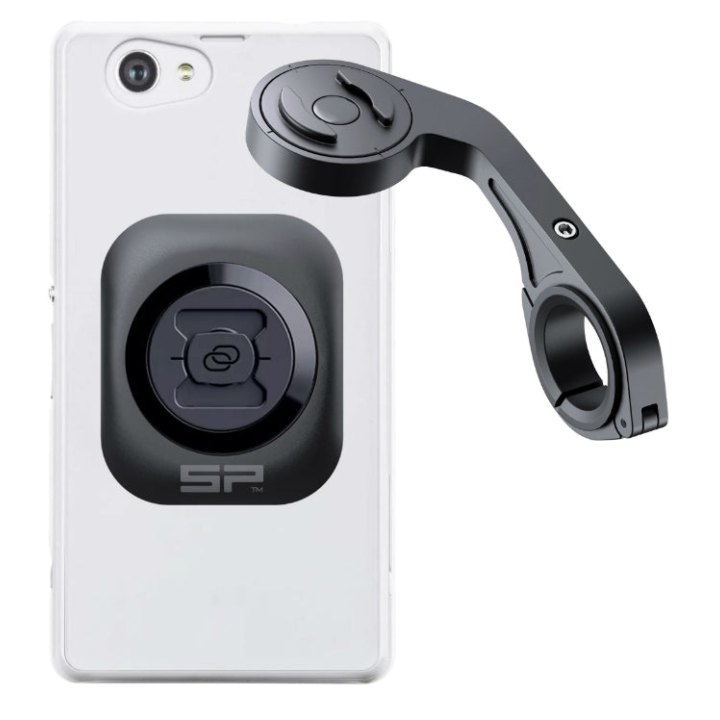 Support Smartphone-Telephone Vélo Route Sp Connect Pack-Kit Interface Universelle Noir Spc+