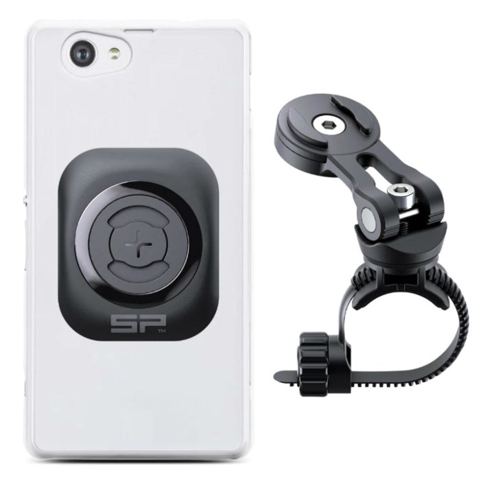 Support Smartphone-Telephone Vélo Sp Connect Pack-Kit Interface Universelle Noir Spc+