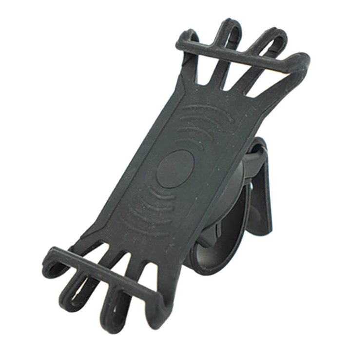 Support Smartphone-Telephone Coolride Silicone Universel Avec Fixation Clips (Vendu Sur Carte)