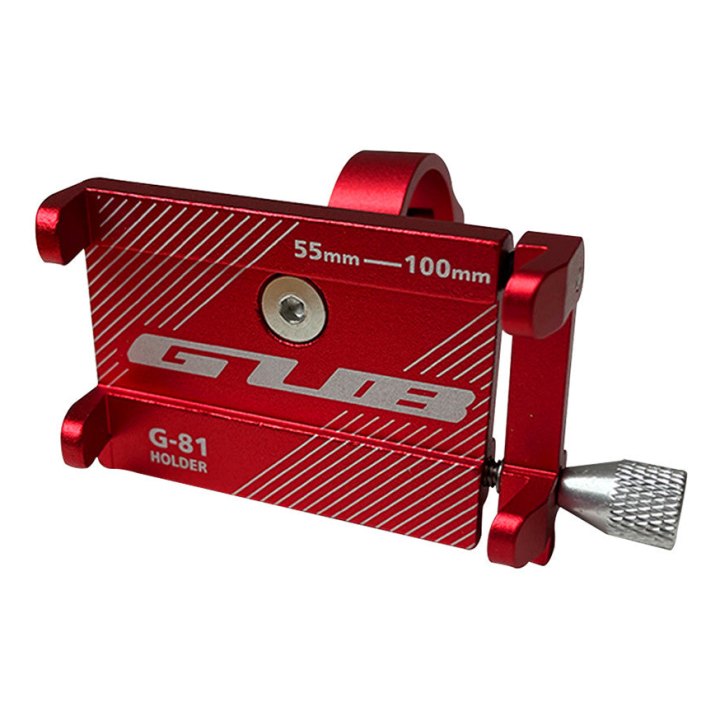 Support téléphone GUB G81 rouge