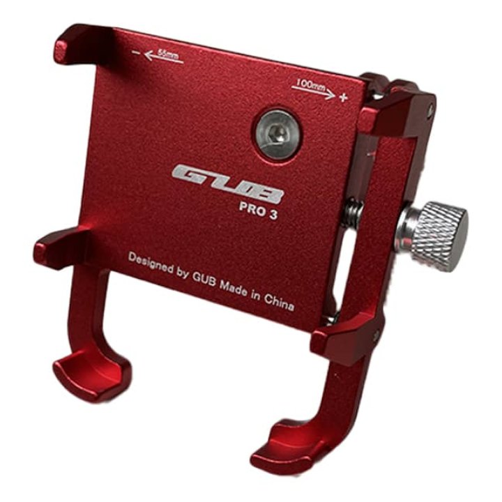 Support téléphone GUB Pro 3 rouge