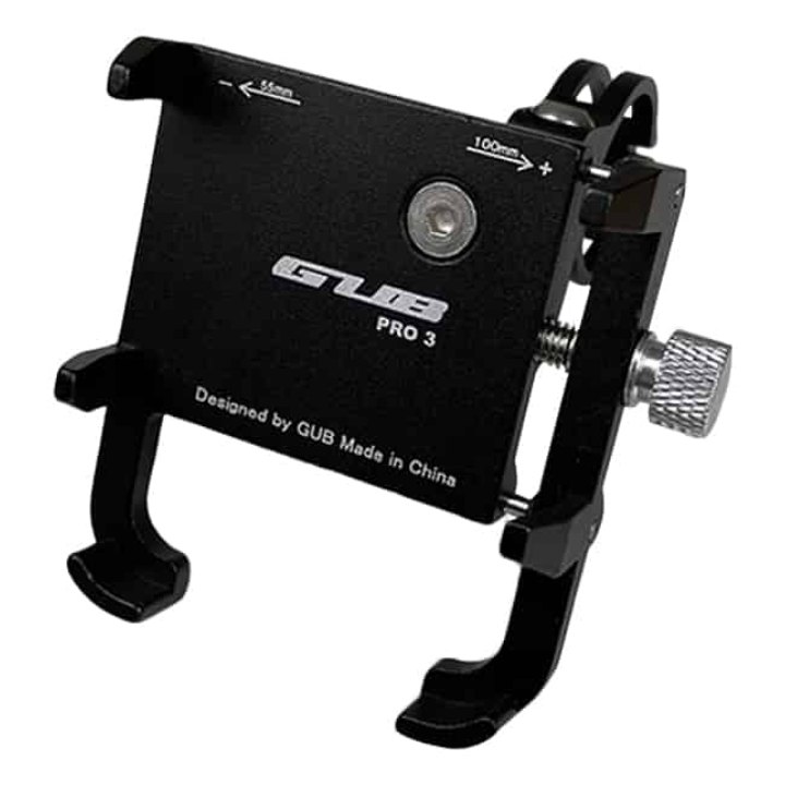 Support téléphone GUB Pro 3 noir