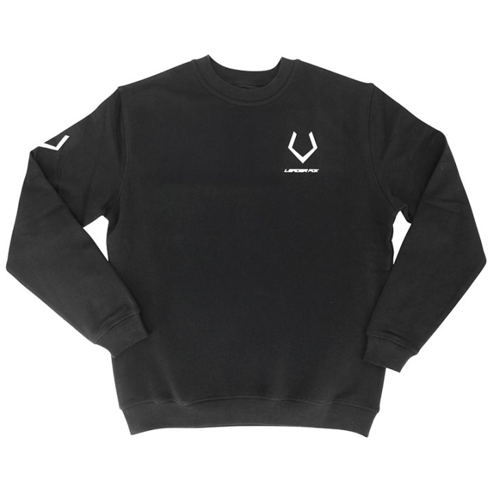 Sweat-Shirt Leader Fox Taille M Noir (Logo Blanc) -Acs-