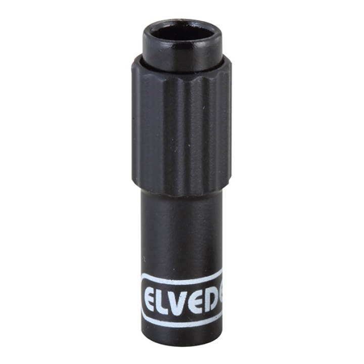 Tendeur De Gaine De Dérailleur Elvedes Alu Noir Diam 5 mm (Vendu A L'Unite)