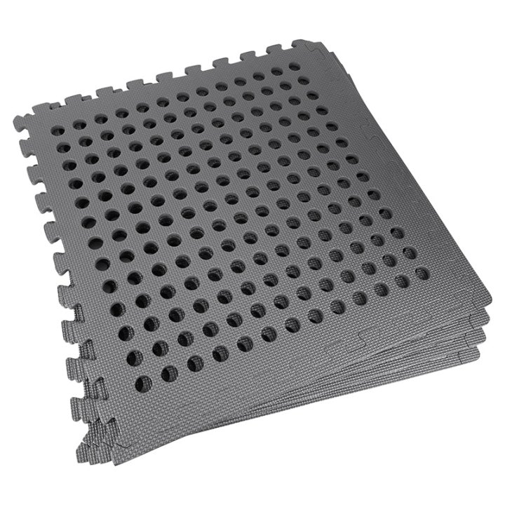 Tapis Caillebotis Atelier Dimension 61X61 cm (Multi-Usage) (Lot De 4)