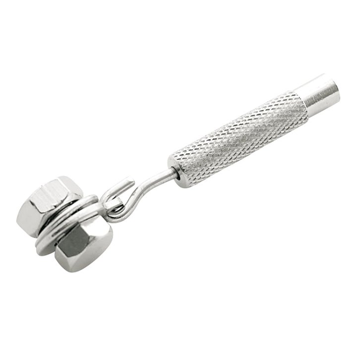 Tendeur De Câble Dérailleur Elvedes Pour Sturmey Archer 3-5 V. Laiton Argent Diam 4,3 mm (Vendu A L'Unite)