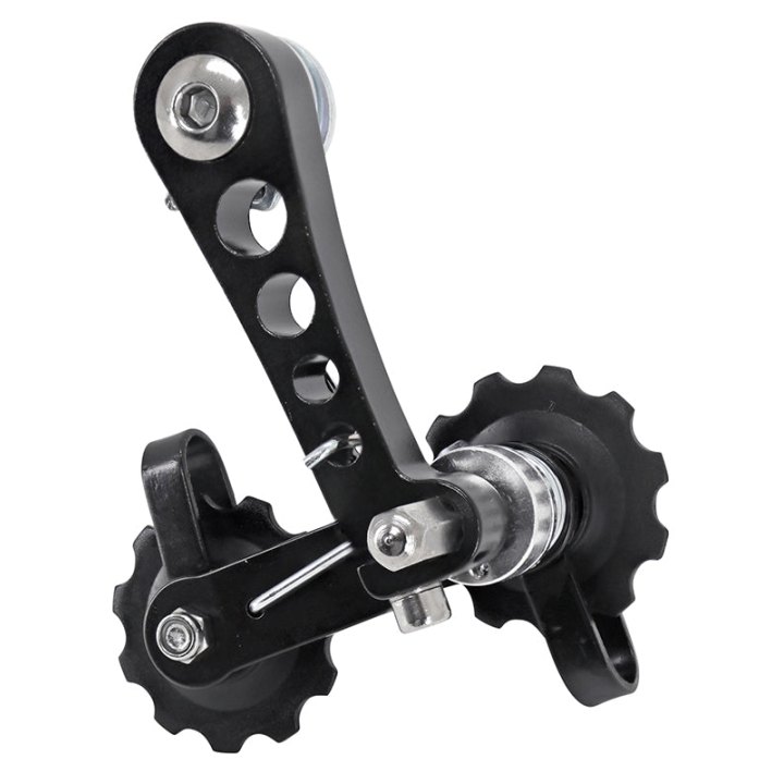 Tendeur De Chaîne - Guide VTT Noir Fixation Sur Patte Dérailleur Arrière