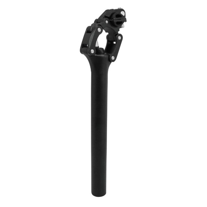 Tige De Selle City Suspension Parallelogramme Newton Diam 31,6 L350 mm Noir Pour Utilisateur 70-90 Kg (Sur Carte)