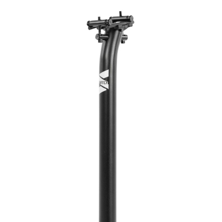 Tige De Selle VTT Switch Back Alu Noir Diam. 30.9 L390 mm Recul 20 mm