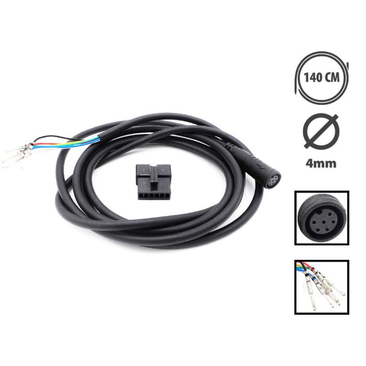Cable data 6 pins generique