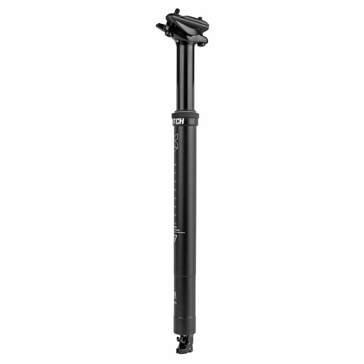 Tige De Selle VTT Télescopique Switch Swl-70 Alu Noir Diam. 27.2 L340 mm (Réglage Par Câble Interne Débattement 70 mm) Fixation Cintre