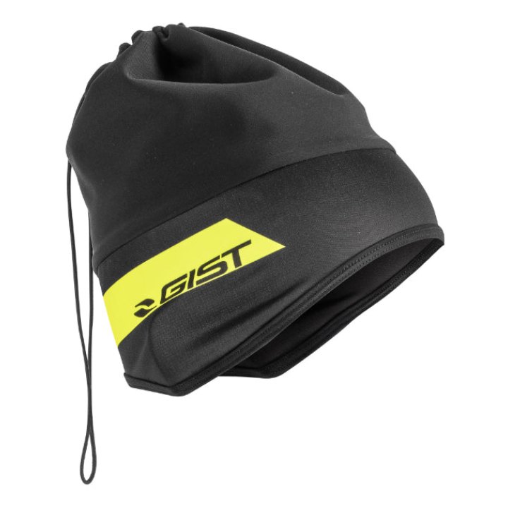 Tour De Cou - Bonnet Gist Inside Hiver Noir Deco Jaune Fluo 5490