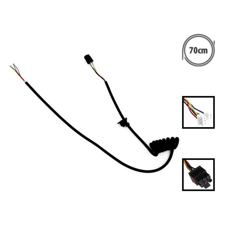 Cable data Etwow V1 prise carrée 6 pins