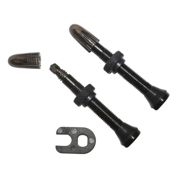 Valve De Pneu Tubeless Presta Schwalbe 40 mm Obus Demontable (Vendu A La Paire Sur Carte)