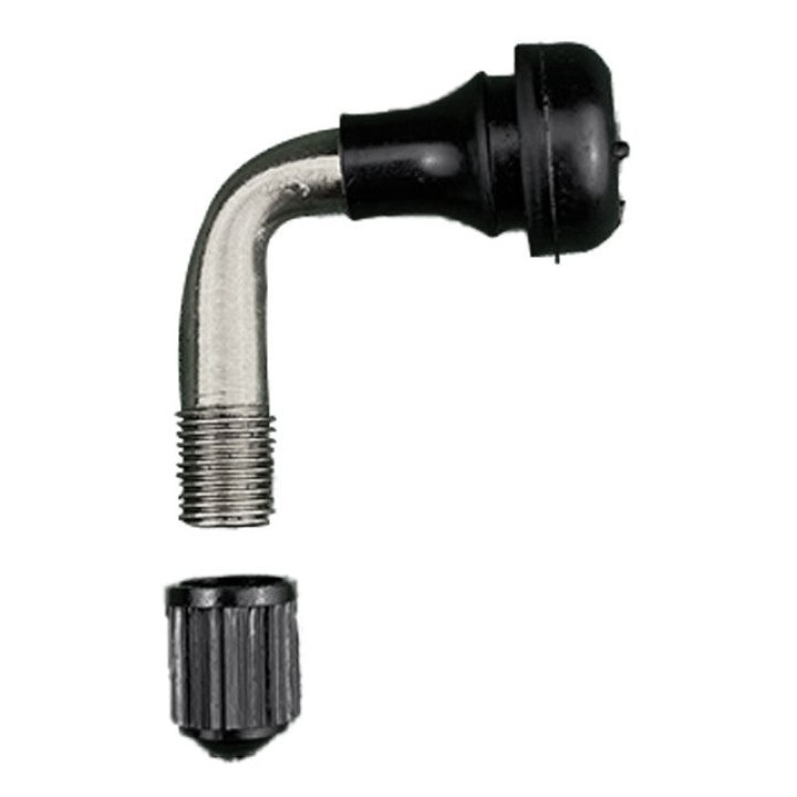 Valve tubeless coudée pour trottinette électrique