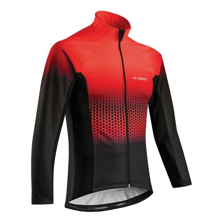 Veste Gist Junior Manches Courtes Zip Total Rouge Degrade 8-10 Ans