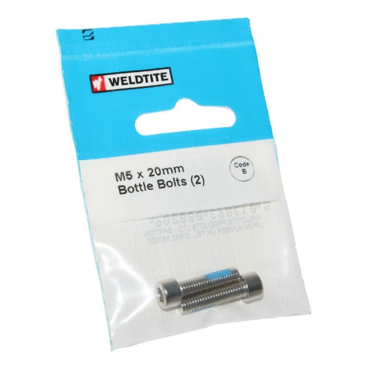 Vis M5 X 20 mm (Paire Sur Carte) -Weldtite-